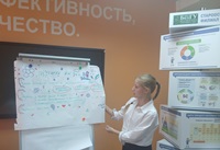 Первые проекты инициировали школьники на тренинге