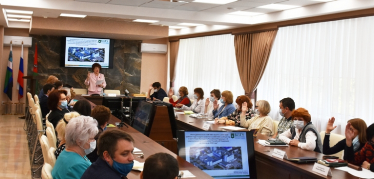 В Старооскольском филиале НИУ «БелГУ» состоялось первое в новом учебном году заседание ученого совета